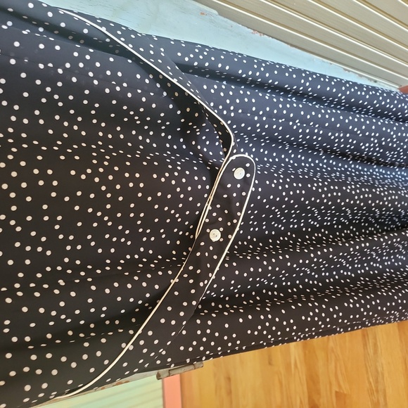 VINTAGE DAVID WARREN POLKA DOT DRESS - Picture 6 of 12